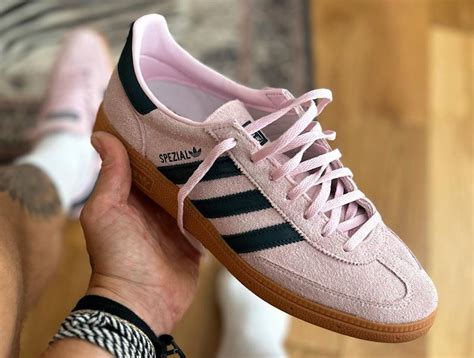 pink adidas spezial handball|adidas spezial handball clear pink.